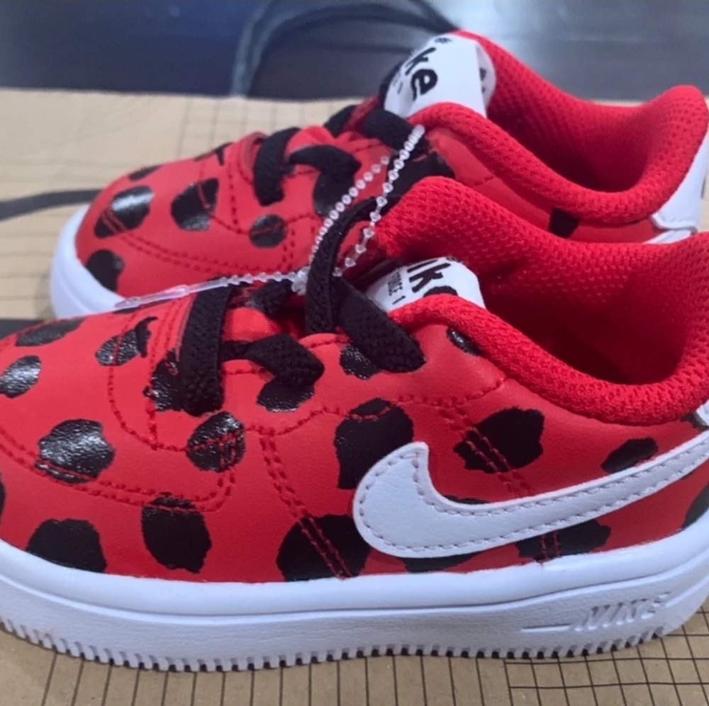 Nike AF1 Ladybug Toddler Sz 7c